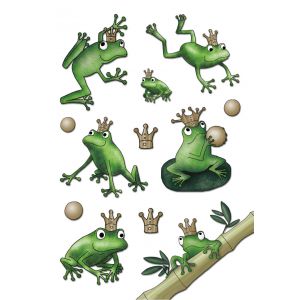 Naklejki Herma Magic, Żabka w Koronie